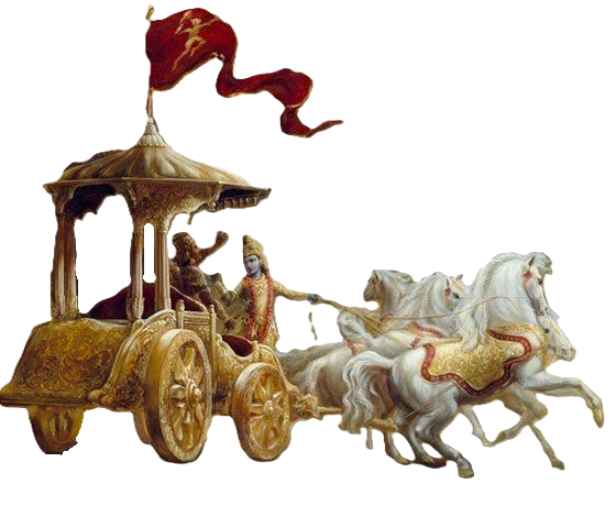 Chariot from Bhagavad Gita